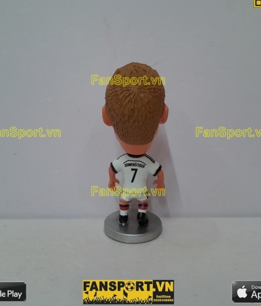 Tượng Bastian Schweinsteiger 7 Germany 2014 2015 home white kodoto đức