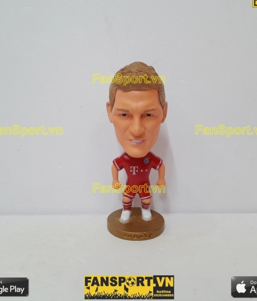 Tượng Schweinsteiger 31 Bayern Munich 2013 2014 home red kodoto
