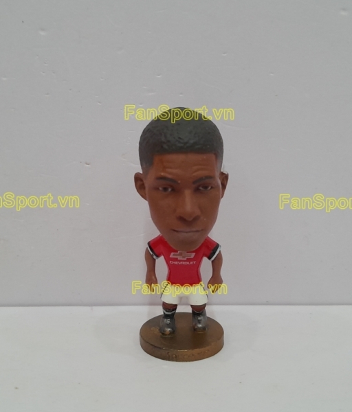 Tượng Marcus Rashford 19 Manchester United 2017 2018 home red soccerwe