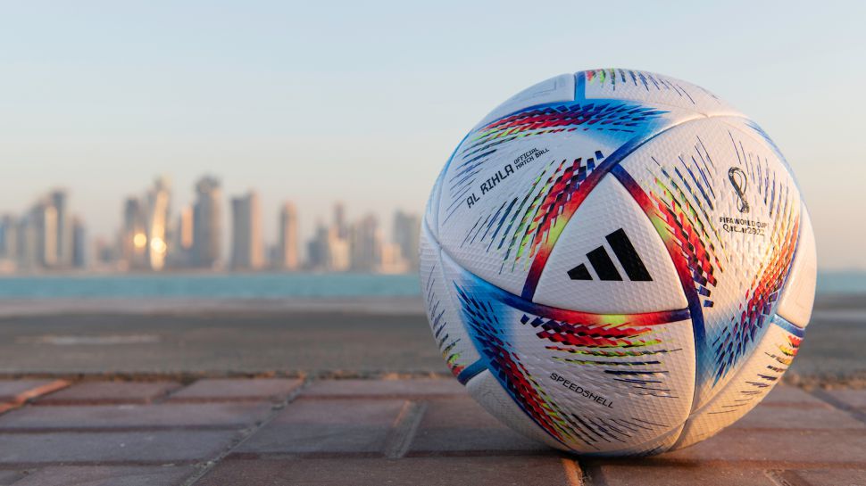 Ball World Cup Qatar 2022 AL RIHLA Adidas H57793 size mini