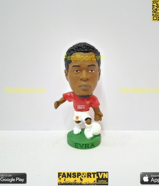 Tượng Evra 3 Manchester United 2007-2008-2009 corinthian PRO1791 home