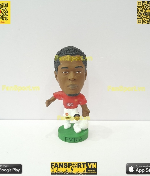 Tượng Evra 3 Manchester United 2007-2008-2009 corinthian PRO1791 home