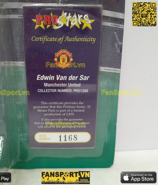 Tượng Van Der Sar Manchester United 2005 2006 corinthian 1168 PRO1388