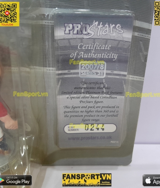 Tượng Hargreaves 4 Manchester United 2007 2008 2009 corinthian PP1707