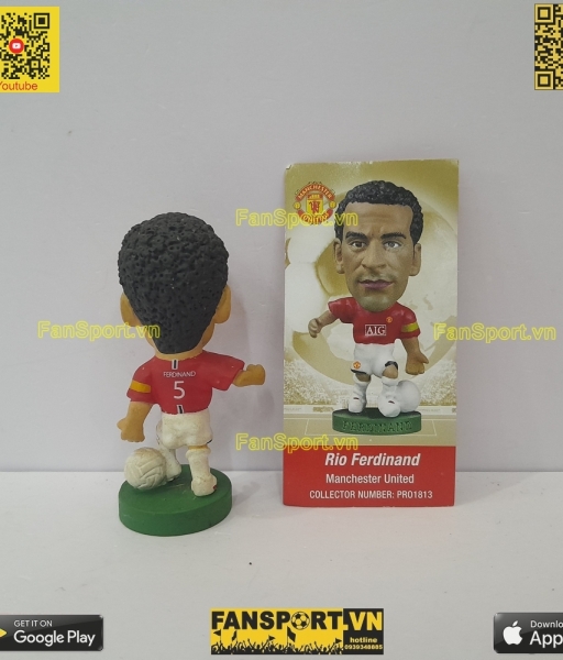 Tượng Ferdinand 5 Manchester United 2007 2008 2009 corinthian PRO1813