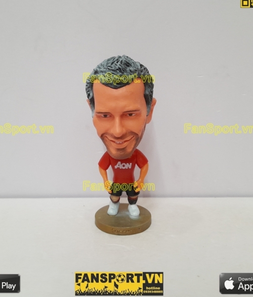 Tượng Giggs 11 Manchester united 2010 2011 home red soccerwe