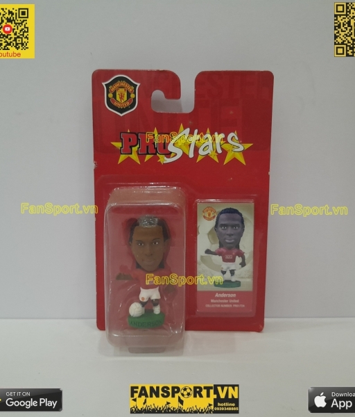 Tượng Anderson 8 Manchester United 2007 2008 2009 corinthian PRO1724