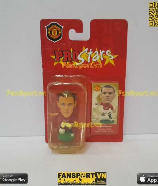 Tượng Rooney 10 Manchester United 2007 2008 2009 corinthian PRO1698