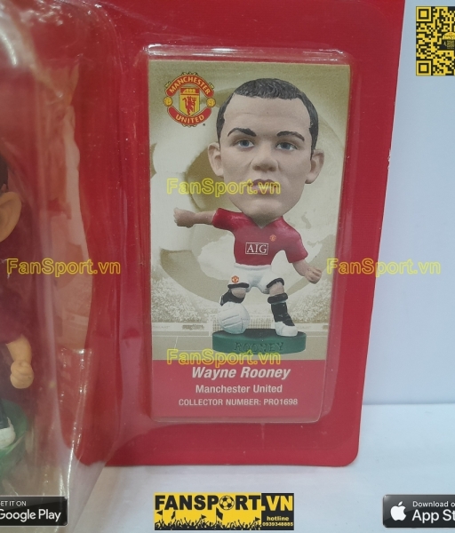 Tượng Rooney 10 Manchester United 2007 2008 2009 corinthian PRO1698