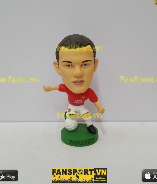 Tượng Rooney 10 Manchester United 2007 2008 2009 corinthian PRO1810