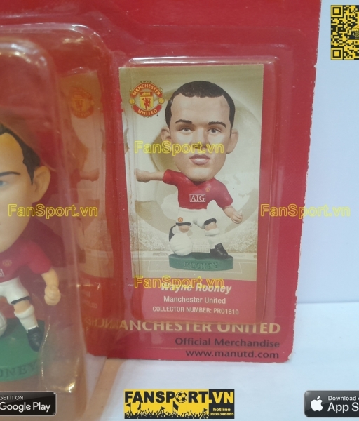 Tượng Rooney 10 Manchester United 2007 2008 2009 corinthian PRO1810