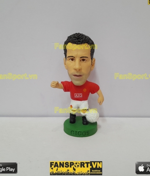 Tượng Giggs 11 Manchester United 2007 2008 2009 red corinthian PRO1796