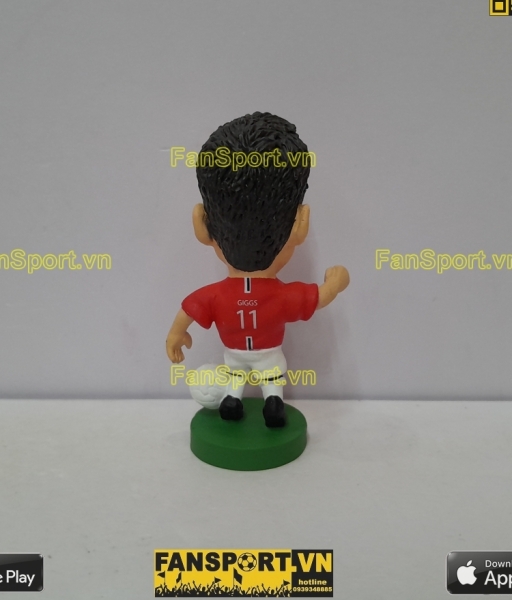 Tượng Giggs 11 Manchester United 2007 2008 2009 red corinthian PRO1796