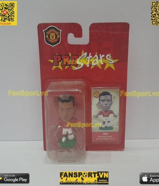 Tượng Luis Nani 17 Manchester United 2007 2008 2009 corinthian PRO1727