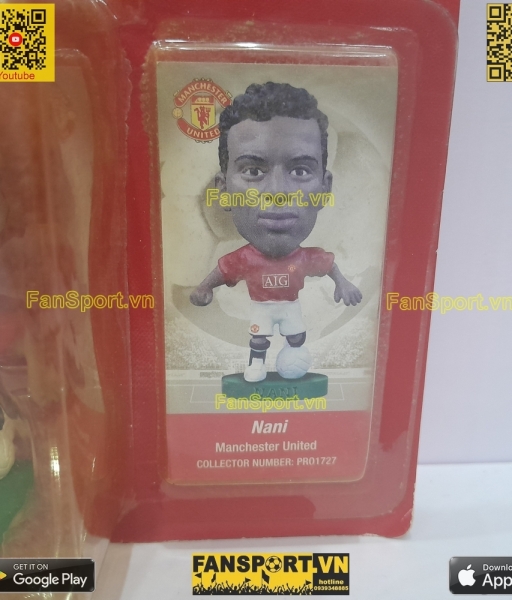 Tượng Luis Nani 17 Manchester United 2007 2008 2009 corinthian PRO1727