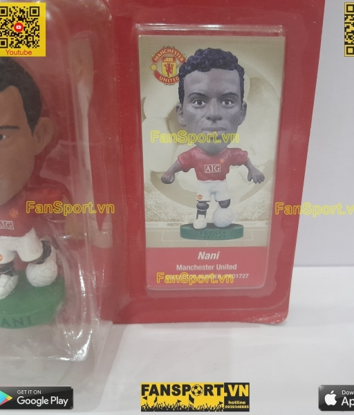 Tượng Luis Nani 17 Manchester United 2007 2008 2009 corinthian PRO1727