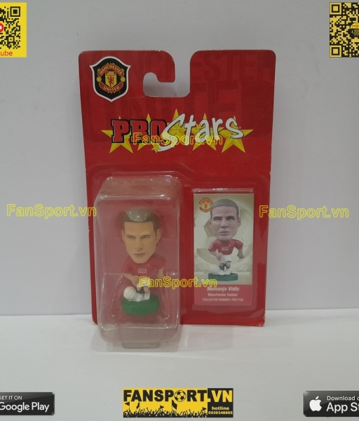 Tượng Vidic 15 Manchester United 2007 2008 2009 corinthian PRO1726