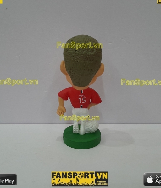 Tượng Vidic 15 Manchester United 2007 2008 2009 corinthian PRO1793