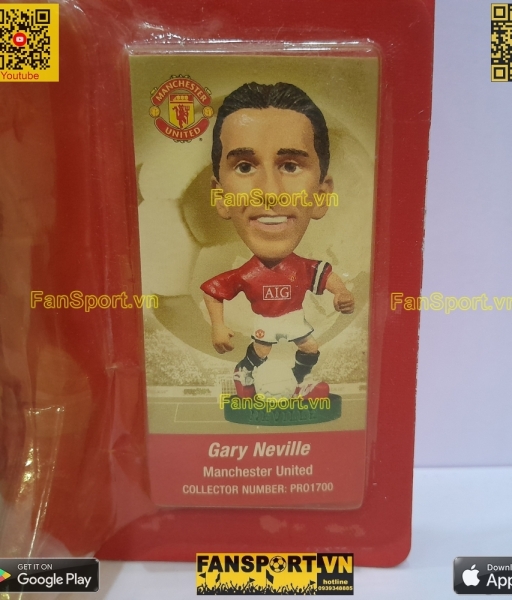Tượng Gary Neville Manchester United 2007 2008 2009 corinthian PRO1700