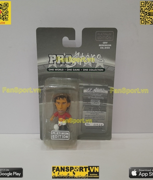 Tượng Tevez Manchester United 2007 2008 2009 corinthian PP1717 limited