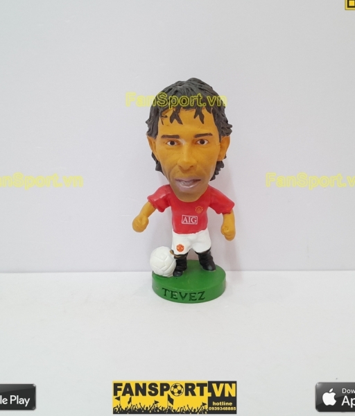 Tượng Tevez Manchester United 2007 2008 2009 home corinthian PRO1717