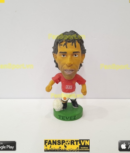Tượng Tevez Manchester United 2007 2008 2009 home corinthian PRO1717