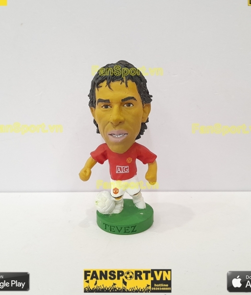 Tượng Tevez Manchester United 2007 2008 2009 home corinthian PRO1804