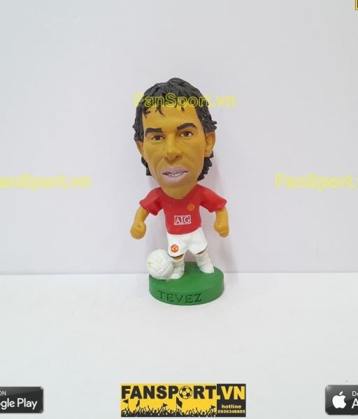 Tượng Tevez Manchester United 2007 2008 2009 home corinthian PRO1804