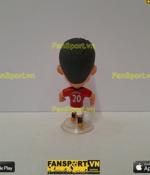 Tượng Van Persie 20 Manchester United 2012-2013 home red kodoto ball