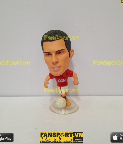 Tượng Van Persie 20 Manchester United 2012-2013 home red kodoto ball