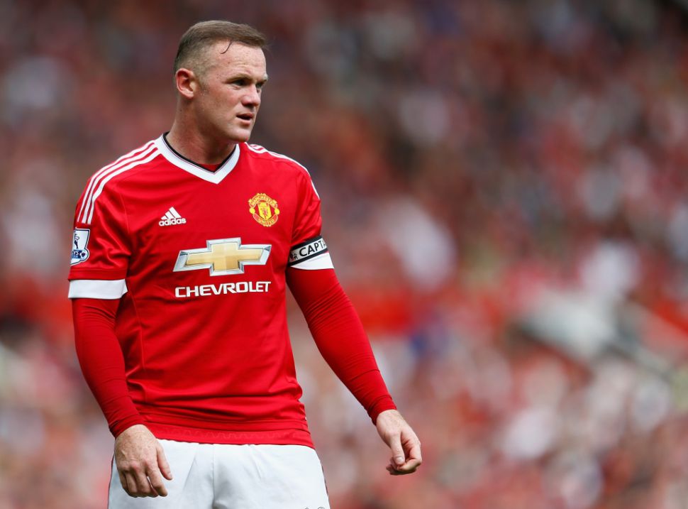 Box áo chữ ký Rooney Manchester United 2015-2016 home shirt jersey COA