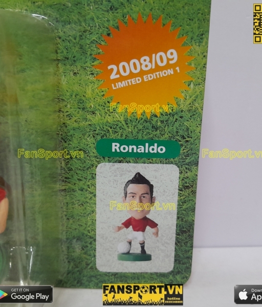 Tượng Ronaldo 7 Manchester United 2007 2008 2009 home Football Stars