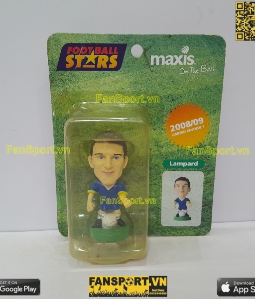 Tượng Frank Lampard 8 Chelsea 2008 2009 home blue Football Stars