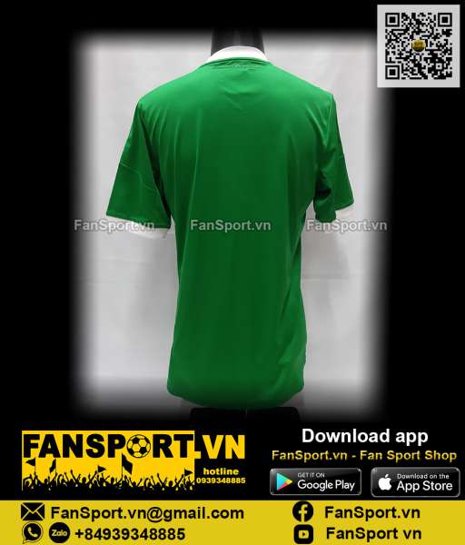 Áo đấu Germany 2012-2013 away shirt jersey green X21412 Adidas