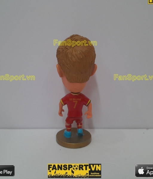 Tượng Kevin De Bruyne 7 Belgium 2014 2015 home red kodoto