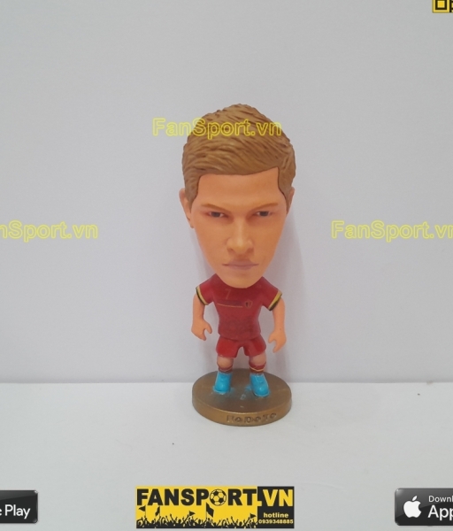 Tượng Kevin De Bruyne 7 Belgium 2014 2015 home red kodoto