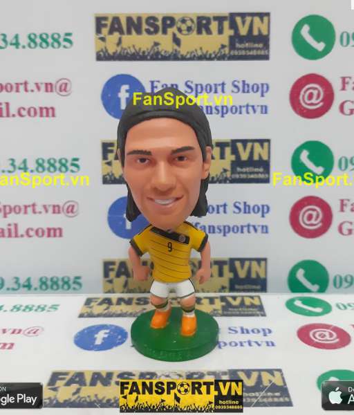 Tượng Radamel Falcao 9 Colombia 2014-2015 home yellow kodoto