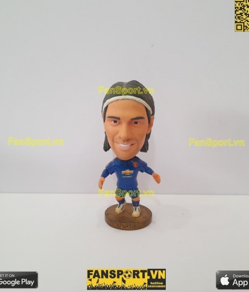 Tượng Falcao 9 Manchester United 2014-2015 third blue repaint kodoto