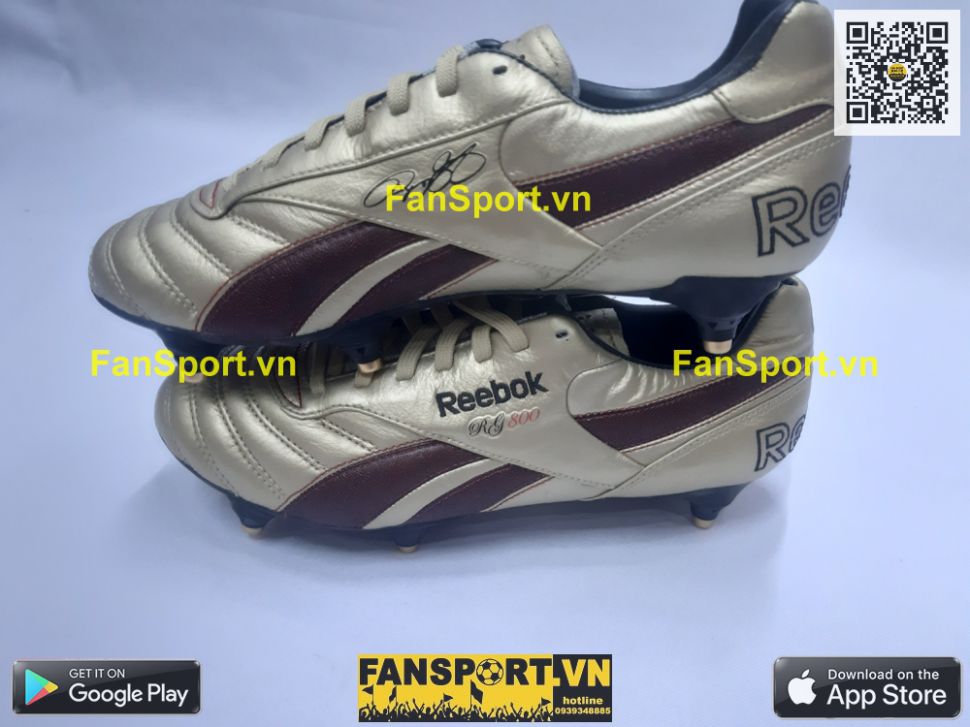 Shoes Giggs RG800 Manchester United Reebook limited edition box 036