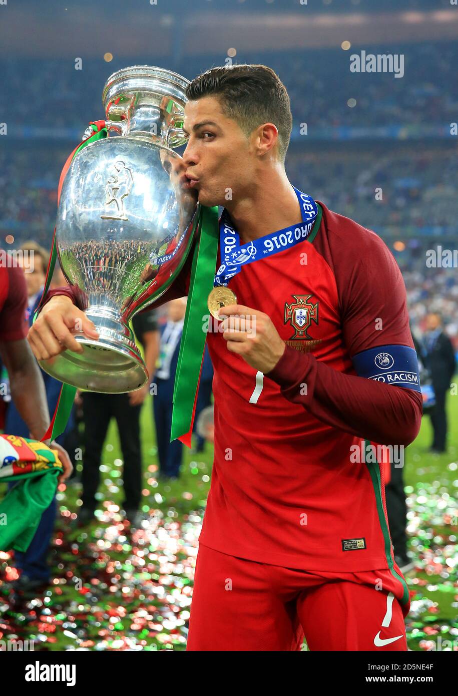 Áo đấu Portugal 2016-2017-2018 home shirt jersey red 724620 Nike S