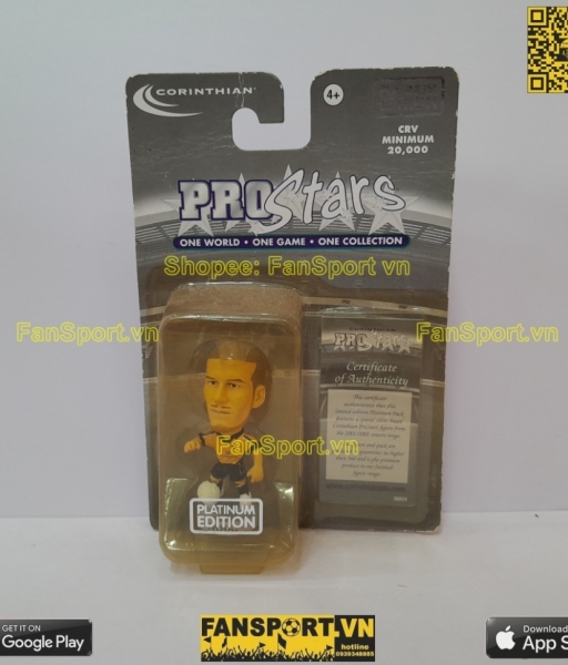 Tượng Beckham 7 Manchester United 2001-2002 PP615 corinthian platinum