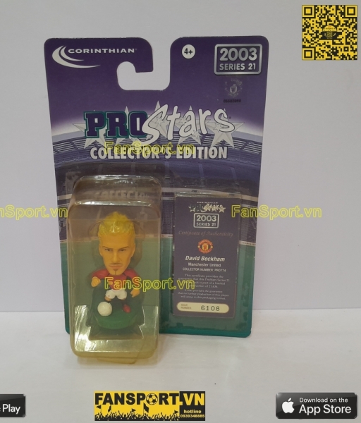 Tượng Beckham 7 Manchester United 2002-2003 home corinthian PRO774