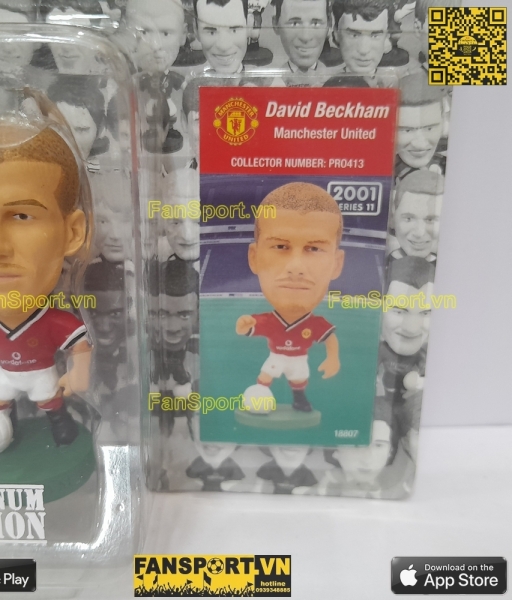 Tượng Beckham ManUtd 2000 2001 2002 corinthan PRO413 ultra platinum