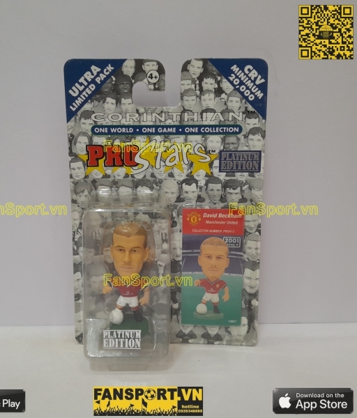 Tượng Beckham ManUtd 2000 2001 2002 corinthan PRO413 ultra platinum