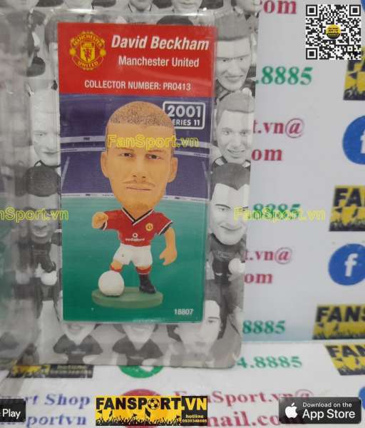 Tượng Beckham ManUtd 2000 2001 2002 corinthan PRO413 ultra platinum