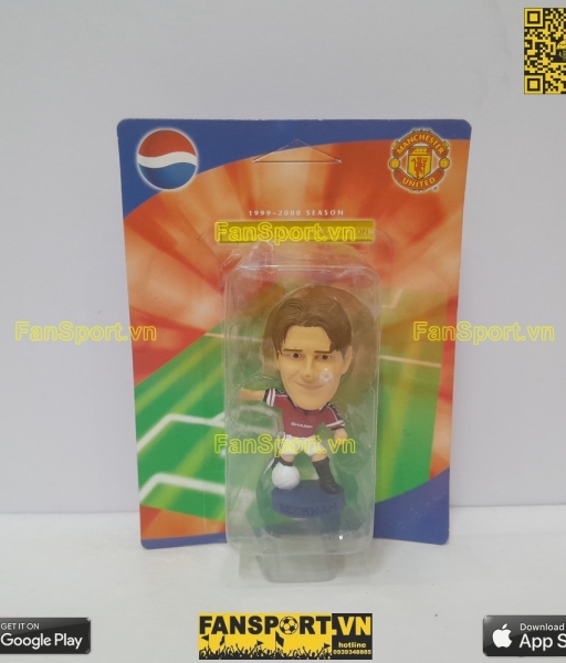 Tượng Beckham 7 Manchester United 1998 1999 2000 home corinthian PTSE7