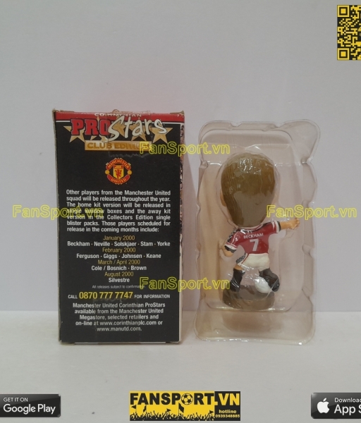 Tượng Beckham Manchester United 1998 1999 2000 corinthian CG067 box