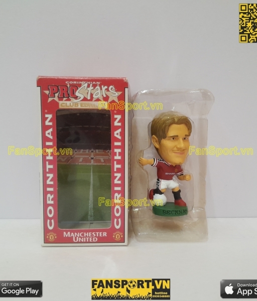 Tượng Beckham Manchester United 1998 1999 2000 corinthian PRO245 box