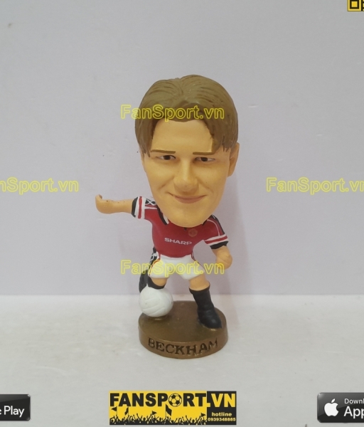Tượng Beckham Manchester United 1998 1999 2000 home corinthian CG067