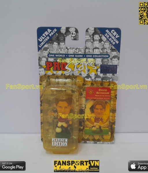 Tượng Beckham ManUtd 1998 1999 2000 corinthian PRO220 Ultra pack